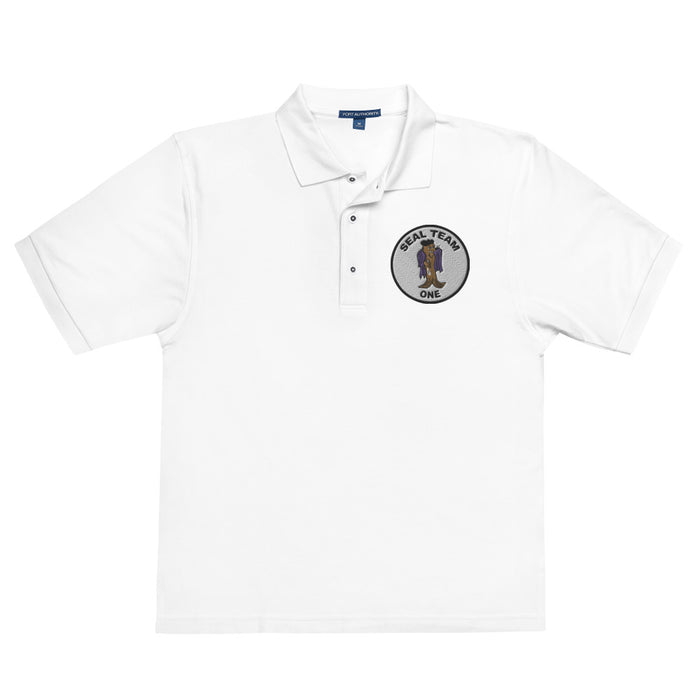 Seal Team 1 Premium Polo Shirt