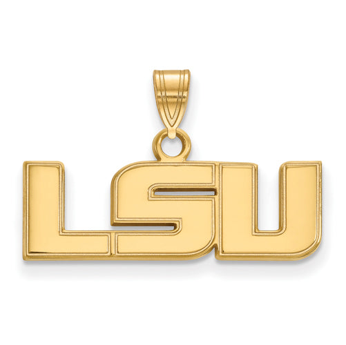 SS w/GP Louisiana State University Small LSU Pendant