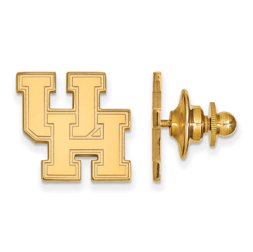 SS w/GP University of Houston Logo Lapel Pin