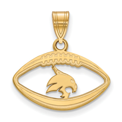 SS GP Texas State University Pendant in Football
