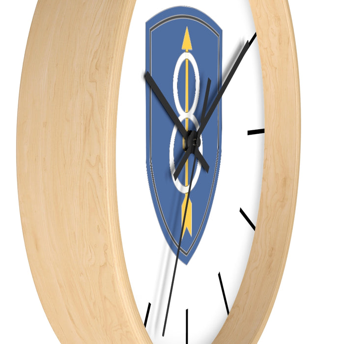 8th Infantry Division Wall Clock