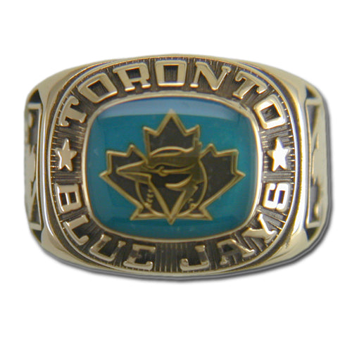 Toronto Blue Jays Classic Goldplated MLB Ring — Sports Jewelry Super Store