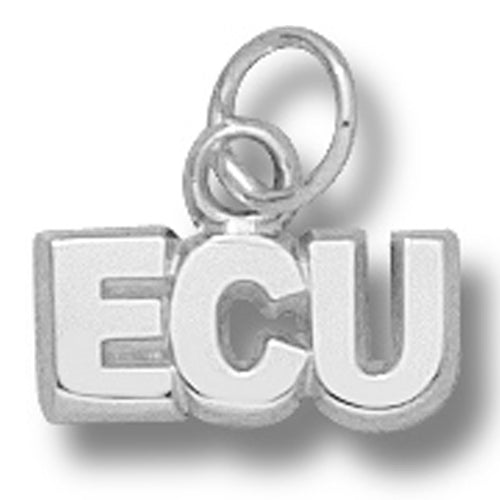 East Carolina University ECU Silver Pendant