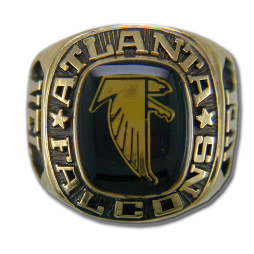 Atlanta Falcons Classic Goldplated NFL Ring