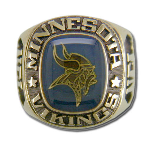 Minnesota Vikings Classic Goldplated NFL Ring — Sports Jewelry