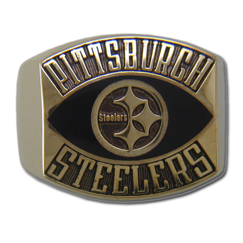Pittsburgh Steelers Contemporary Style Goldplated NFL Ring