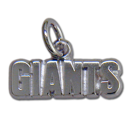 New York Giants Helmet Pendant, 14K White - The GLD Shop