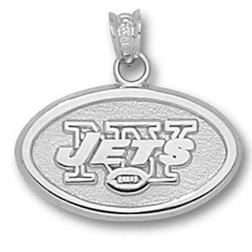 New York Jets Logo Silver Pendant