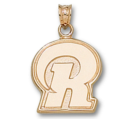 Los Angeles Rams Rams R 10 KT Gold Small Pendant