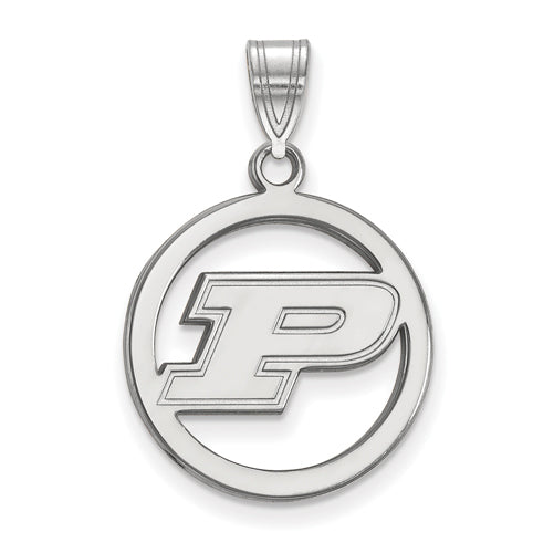 SS PurdueMed Pendant in Circle
