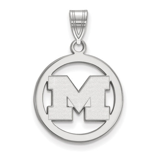 SS University of Michigan Med Pendant in Circle