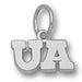 University of Arizona UA Sterling Silver Small Pendant