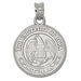 University of Iowa Seal Silver Pendant