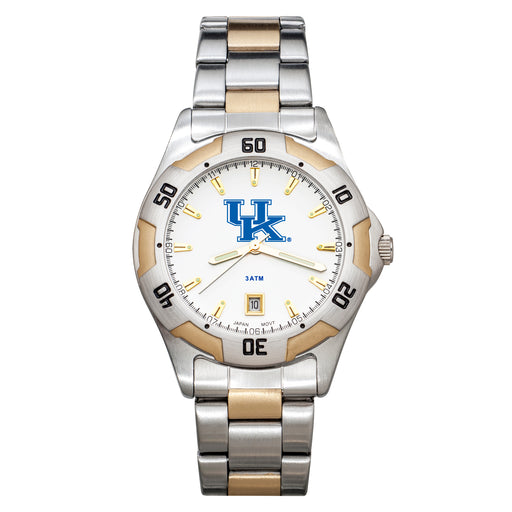 Univ Of Kentucky All-Pro Men's Two-tone Watch W/Bracelet