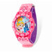 Disney Princess Cinderella Acrylic Pink Nylon Time Teacher Watch