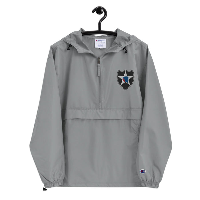 2nd Infantry Division Embroidered Champion Packable Jacket
