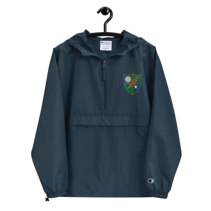 75th Ranger Regiment Embroidered Champion Packable Jacket