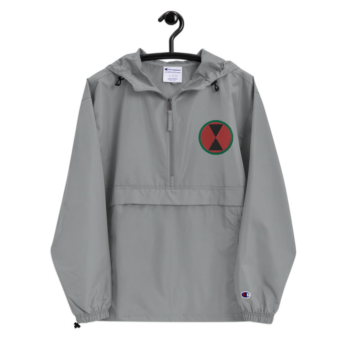 7th Infantry Division Embroidered Champion Packable Jacket