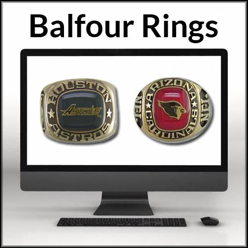 Balfour Large Classic Rings for sale — Sports Jewelry Super Store
