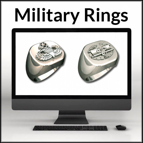 Military Warrior Rings