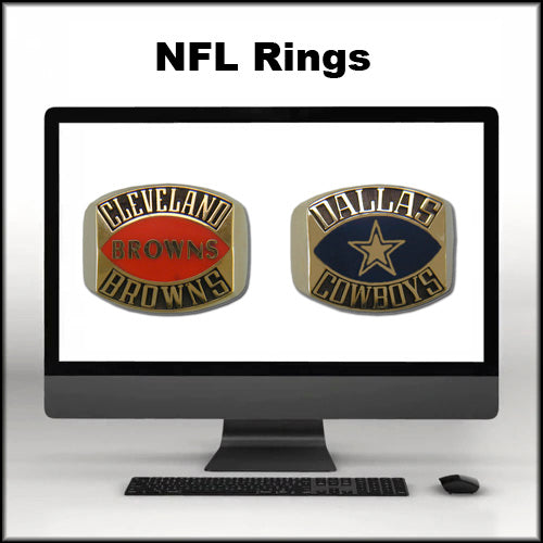 NFL Contemporary Rings