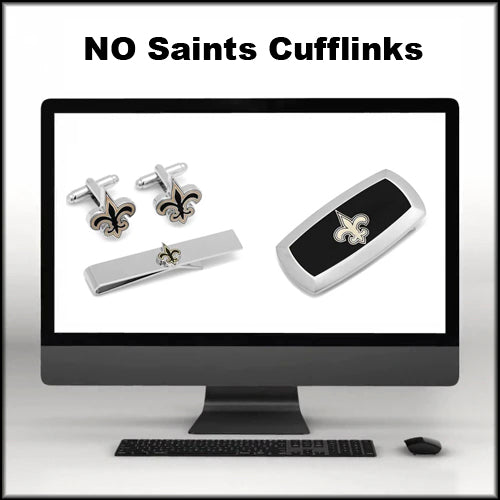 New Orleans Saints Cufflinks