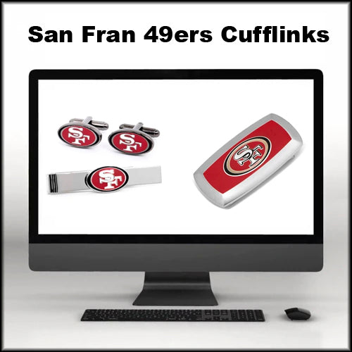 San Francisco 49ers Cufflinks