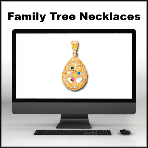 Personalized Family Tree Jewelry