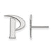 10kw Pepperdine University Small Post P Earrings