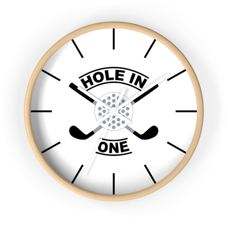 Hole In One Golf Wall Clock — Golfers’ Decorative Clock