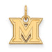 14ky Miami University XS Logo Pendant