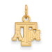 SS w/GP Texas A and M University T-A-M Extra Small Pendant