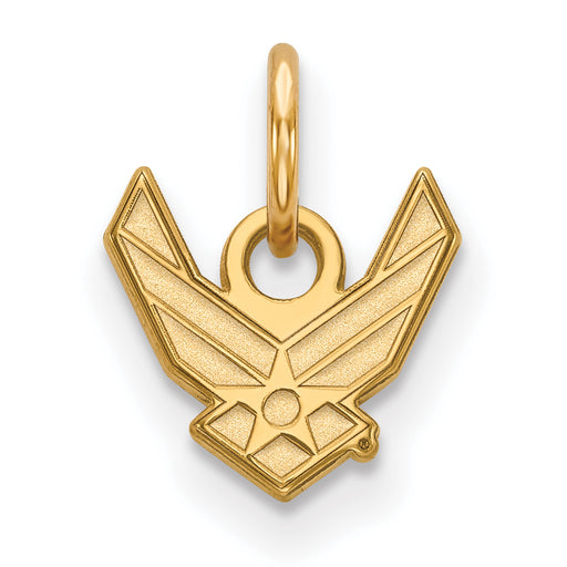 14k Gold LogoArt U.S. Air Force XS Pendant