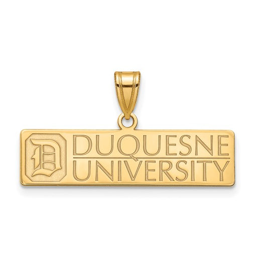 10ky Duquesne University Large Pendant