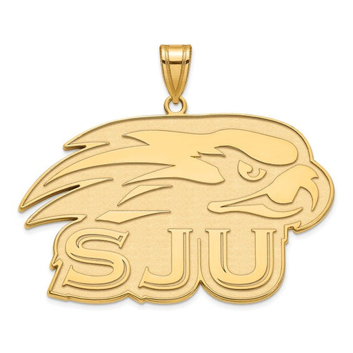 SS w/GP St Joseph'S University XL Hawks Pendant