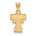 10k Gold LogoArt Texas Tech University T-T Small Pendant