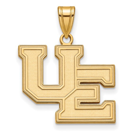 14ky University of Evansville Large Purple Aces Pendant