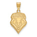 SS w/GP University of New Mexico Large Lobos Pendant