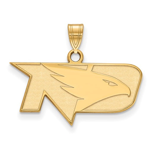 10ky University of North Dakota Small Fighting Hawks Pendant