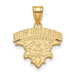 SS w/GP University of New Orleans Medium Pendant