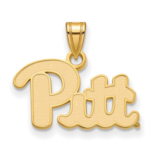 SS w/GP University of Pittsburgh Small Pitt Pendant