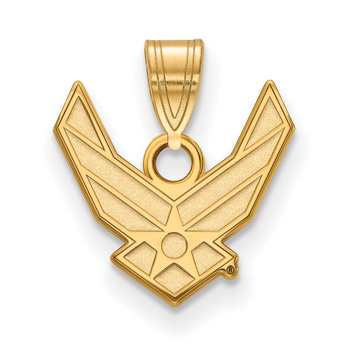 14k Gold LogoArt U.S. Air Force Small Pendant