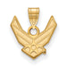 Sterling Silver Gold-plated LogoArt U.S. Air Force Small Pendant