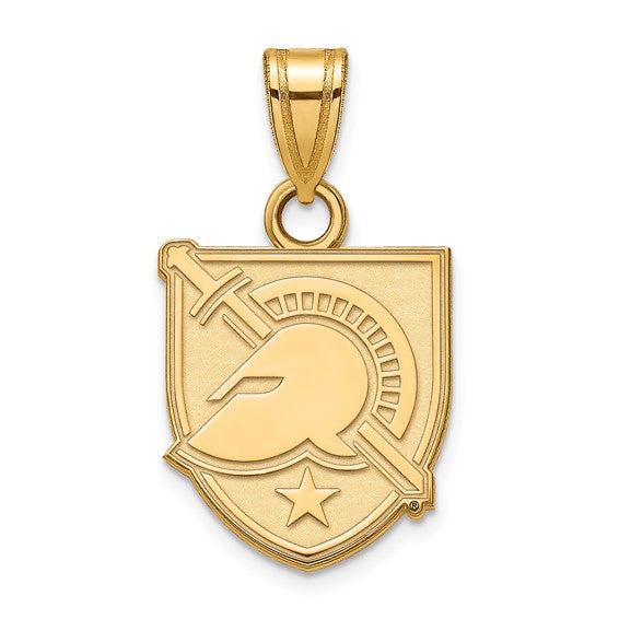 14ky U.S. Military Academy Small Army Logo Pendant