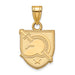 14ky U.S. Military Academy Small Army Logo Pendant