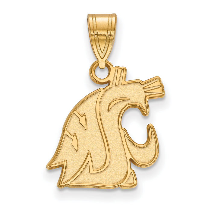 10ky Washington State University Cougar Medium Pendant