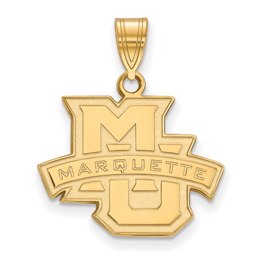 10ky Marquette University Medium Athletics Pendant