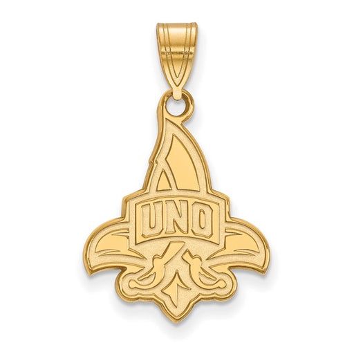 14ky University of New Orleans Large Pendant