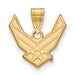 14k Gold LogoArt U.S. Air Force Medium Pendant