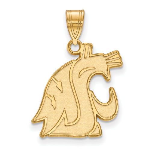 10ky Washington State University Cougar Large Pendant